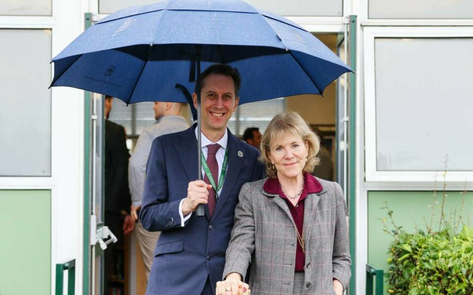 Groundbreaking Ceremony at Waddesdon School